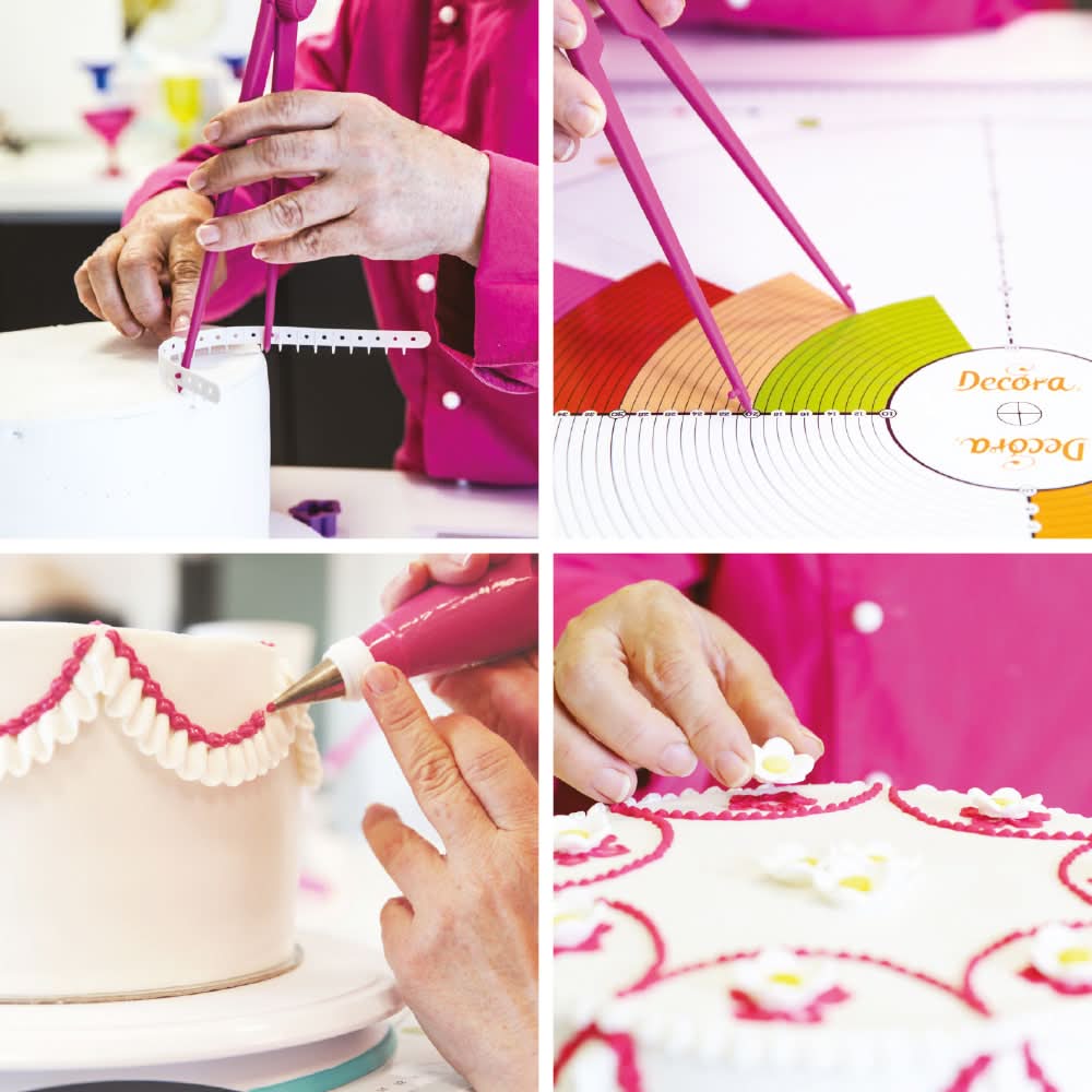 Decora Kit Compass Cake Decorating Tool Decora Kit Compass Cake Decorating Tool