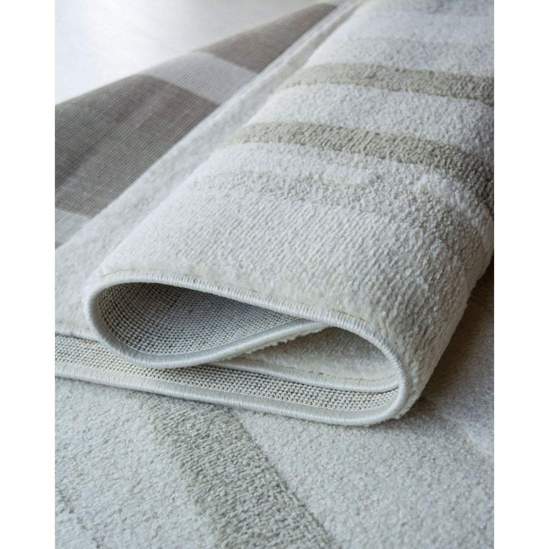 Spazio Home Monochrome Herringbone Rug