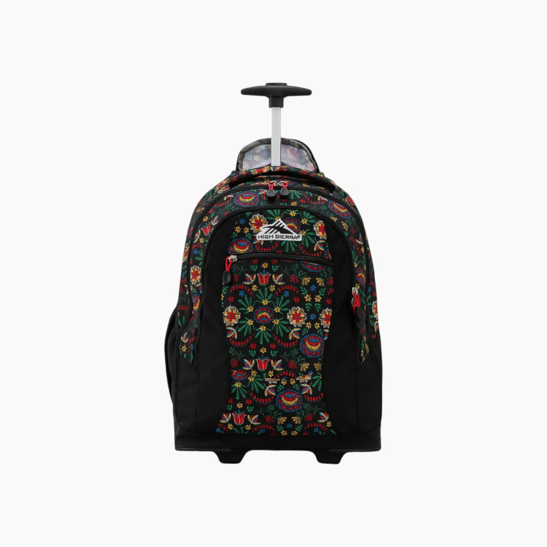High Sierra Wheeled Backpack – Black, Versatile for Travel