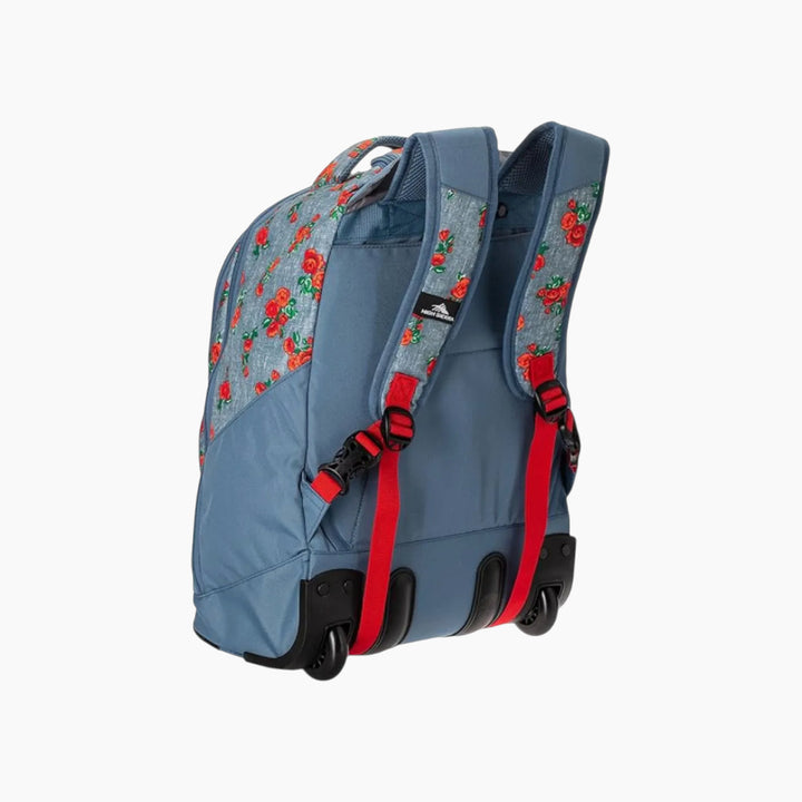 High Sierra Curve Wheeled Backpack – Dark Blue &amp; Durable