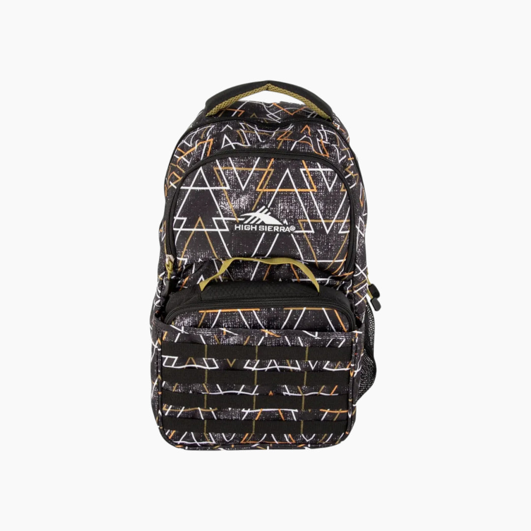 High Sierra blue and gray backpack