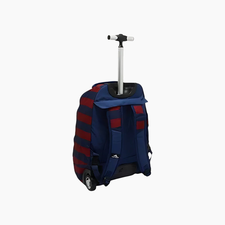 High Sierra Zestar Wheeled Backpack – Blue &amp; Red Combo