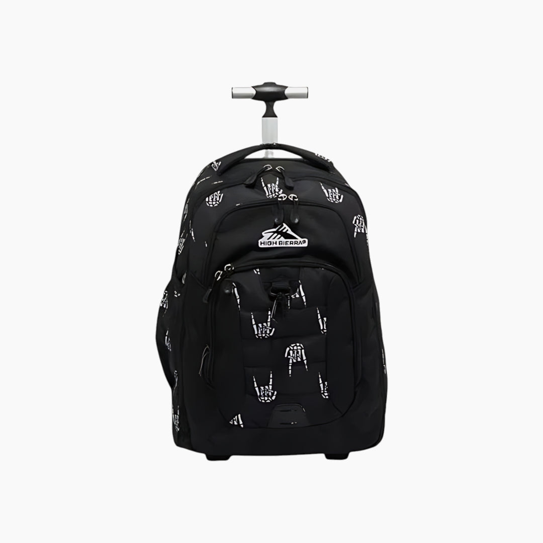 High Sierra Zestar Wheeled Backpack – Classic Black