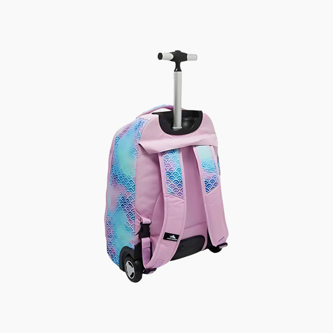 High Sierra Zestar Rolling Backpack – Trendy Pink