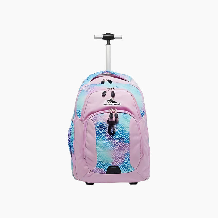 High Sierra Zestar Rolling Backpack – Trendy Pink