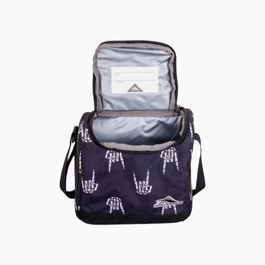 High Sierra Rock On Lunch Bag Insulated Grey Black