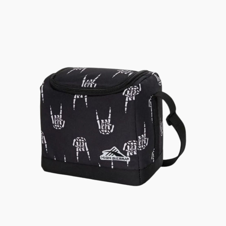 High Sierra Rock On Lunch Bag Insulated Grey Black
