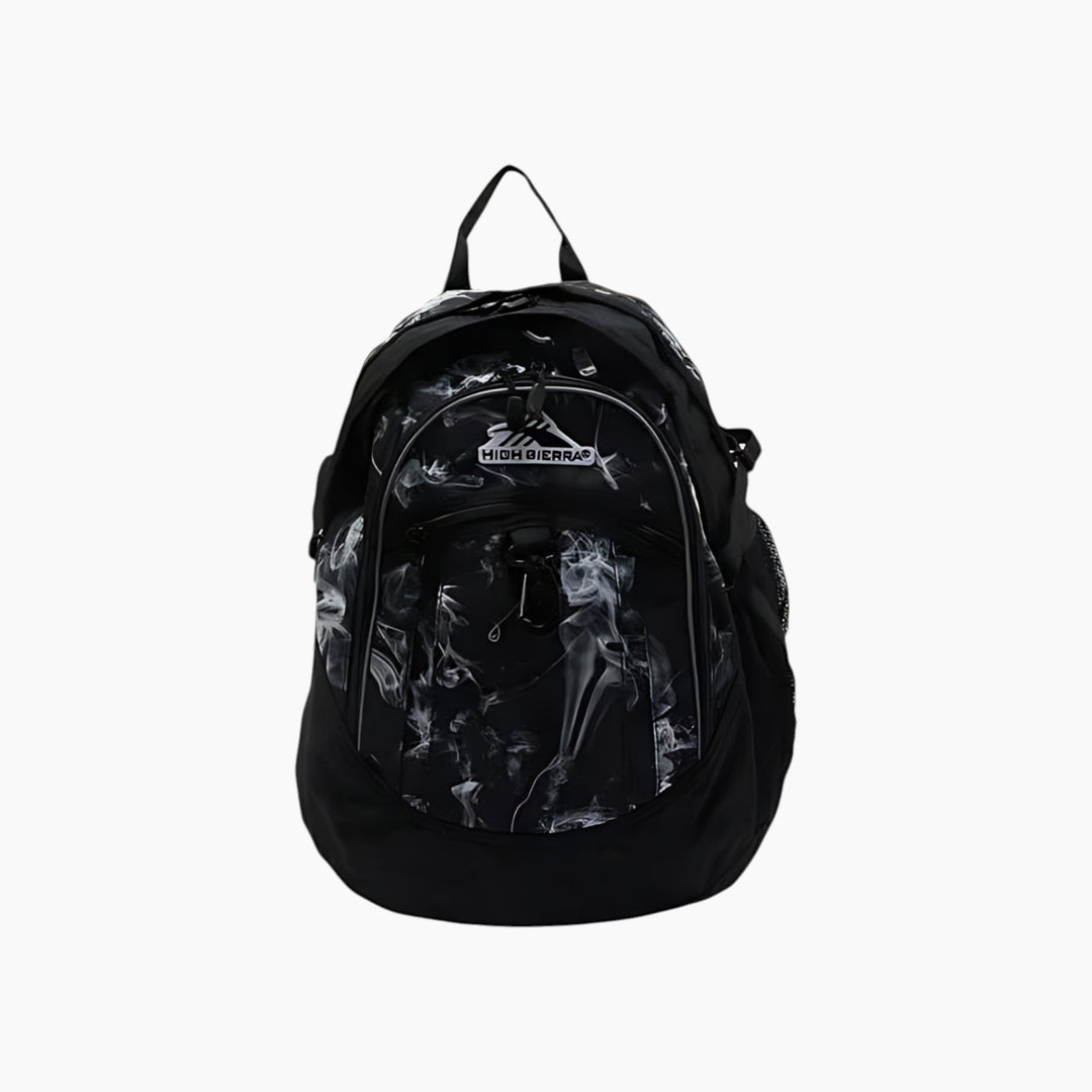 High Sierra Tephra Printed Backpack – Stylish Black