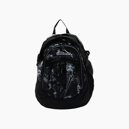 High Sierra Tephra Printed Backpack – Stylish Black