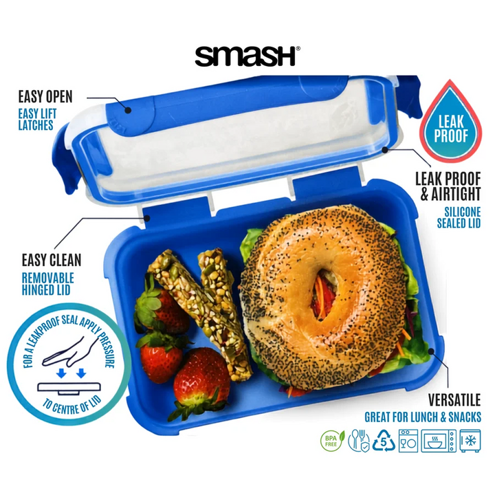 Smash Slimline Charm Lunchbox