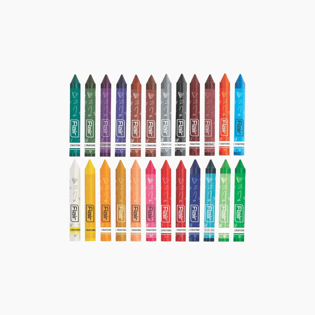 Flair Creative 24 + 2 Wax Crayons