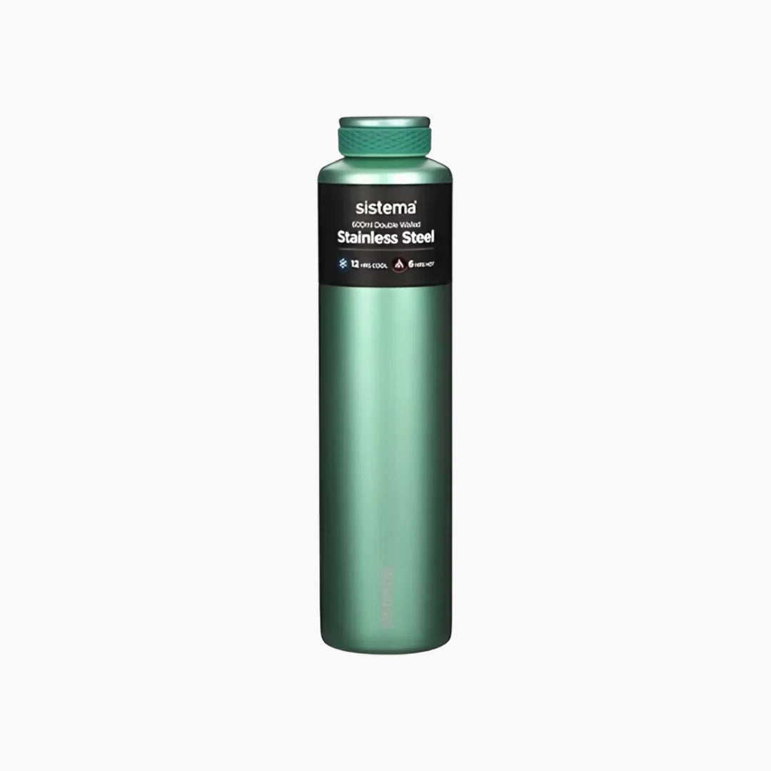 Sistema | Chic Stainless Steel Bottle - 600 Ml