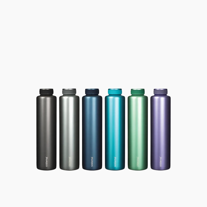 Sistema | Chic Stainless Steel Bottle - 600 Ml