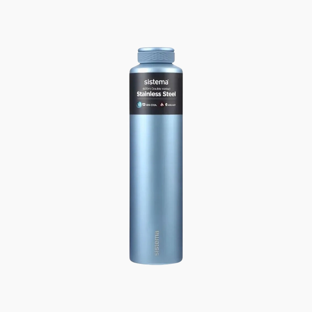 Sistema | Chic Stainless Steel Bottle - 600 Ml