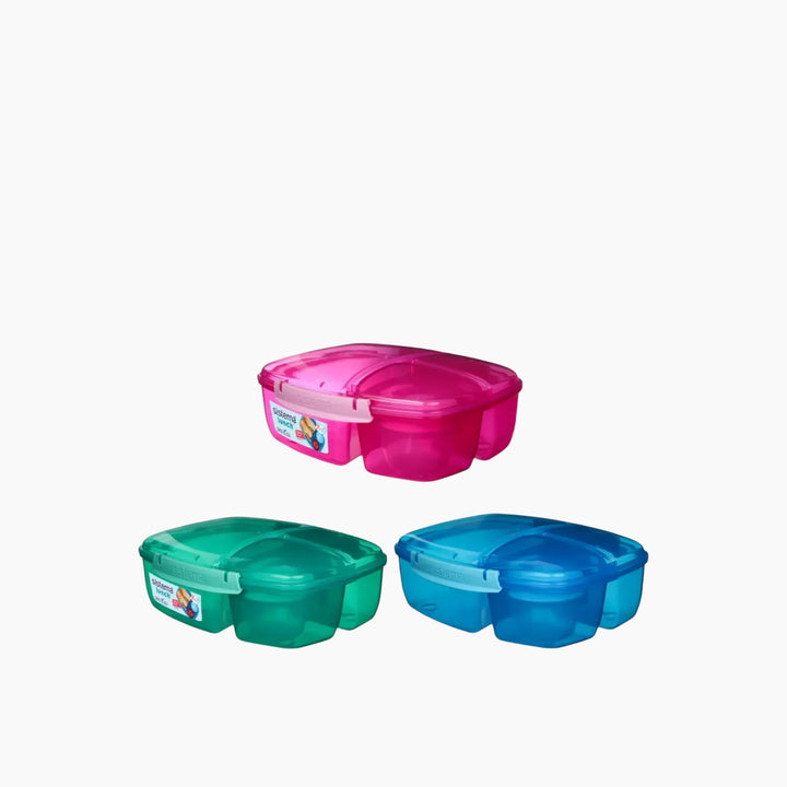 Sistema | Triple Split Lunch With Yogurt Pot - 2 L