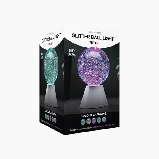 The Source Spinning Glitter Ball Light