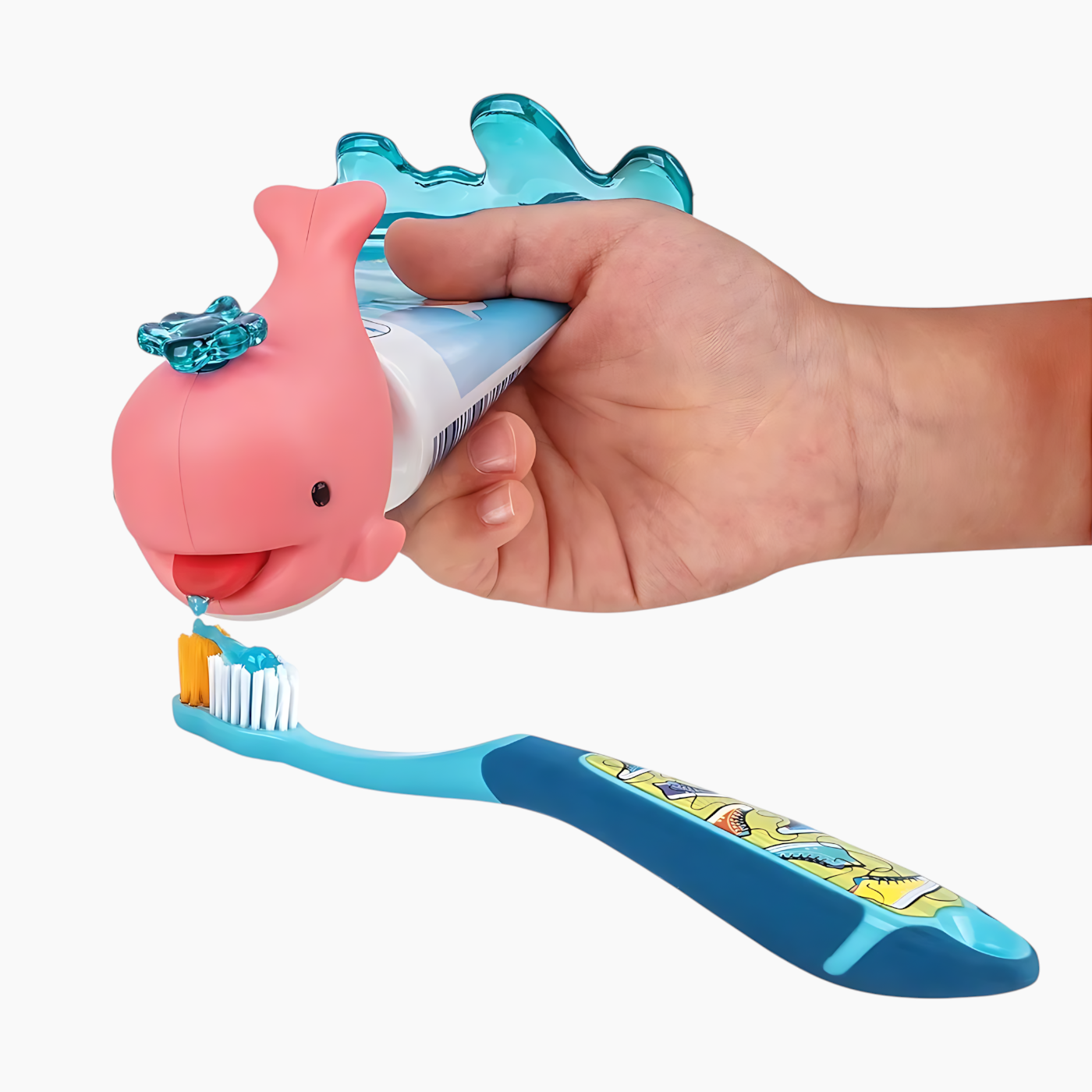 Flipper Toothpaste Squirter Whale Flipper Toothpaste Squirter Whale