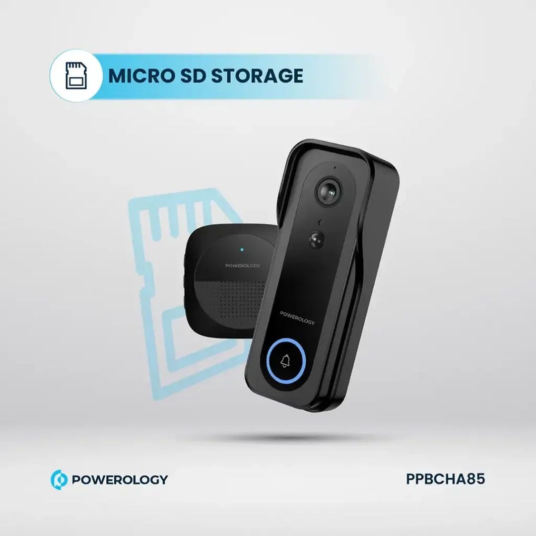 Powerology Smart Camera Doorbell - HUNA