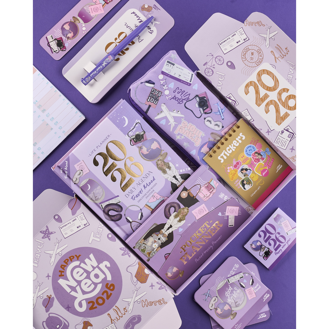 Travel Mood Agenda Gift Set 2026