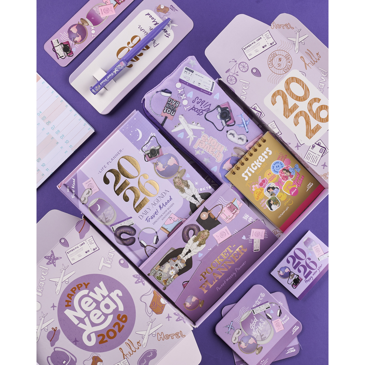 Travel Mood Agenda Gift Set 2026