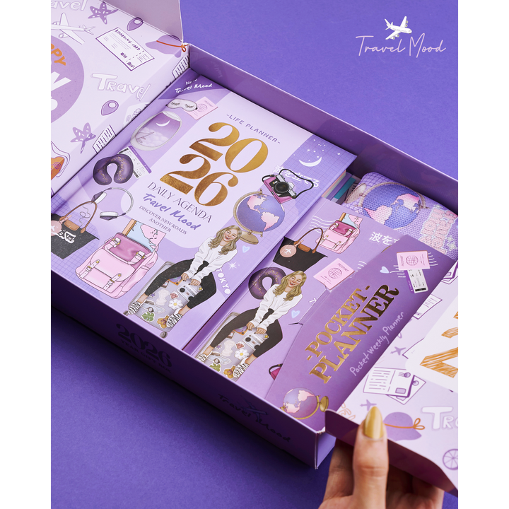 Travel Mood Agenda Gift Set 2026