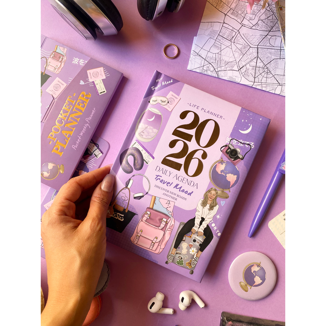 Travel Mood Agenda Gift Set 2026