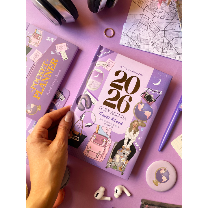 Travel Mood Agenda Gift Set 2026