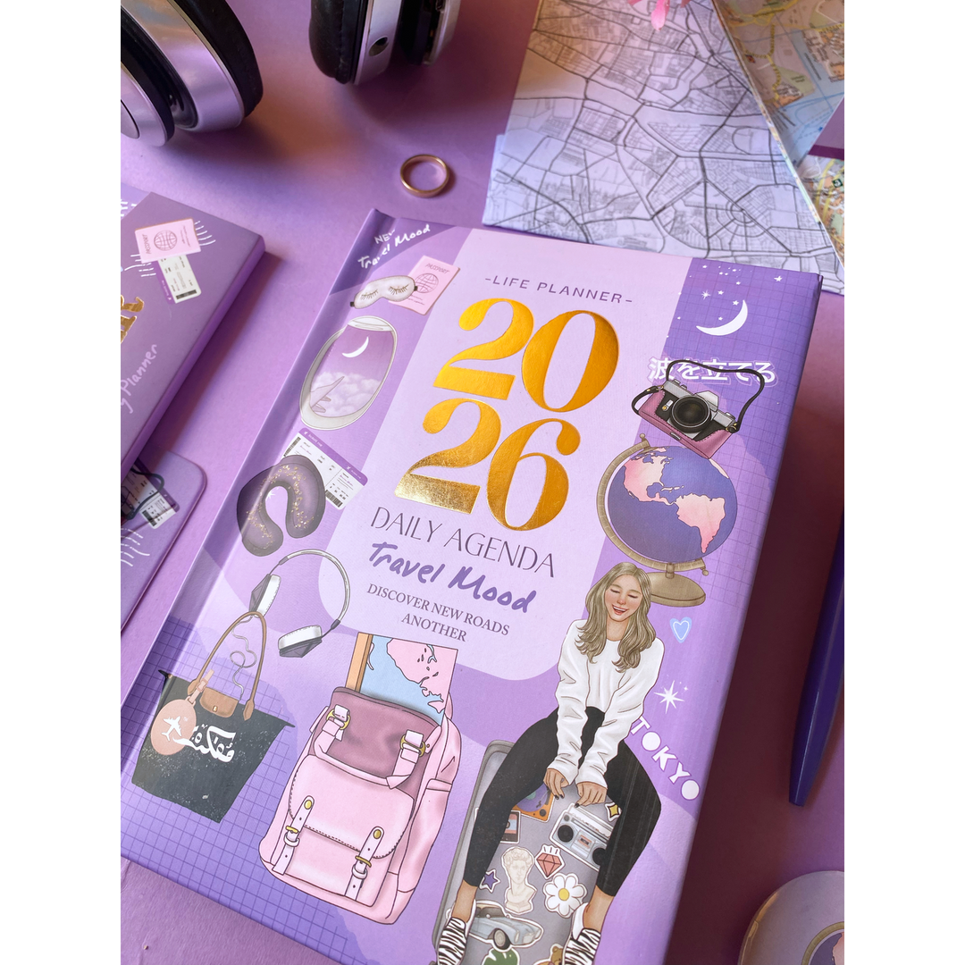 Travel Mood Agenda Gift Set 2026