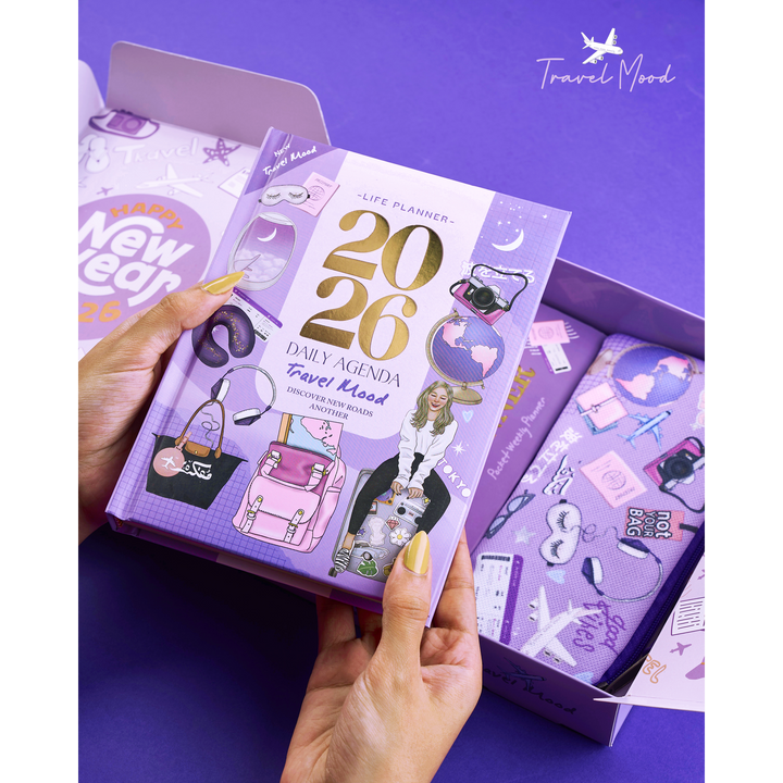 Travel Mood Agenda Gift Set 2026