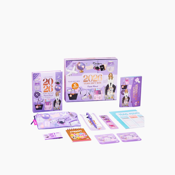 Travel Mood Agenda Gift Set 2026