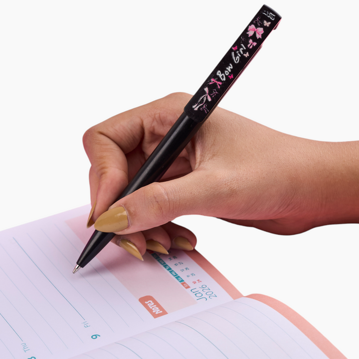Pink Bows Agenda Gift Set 2026