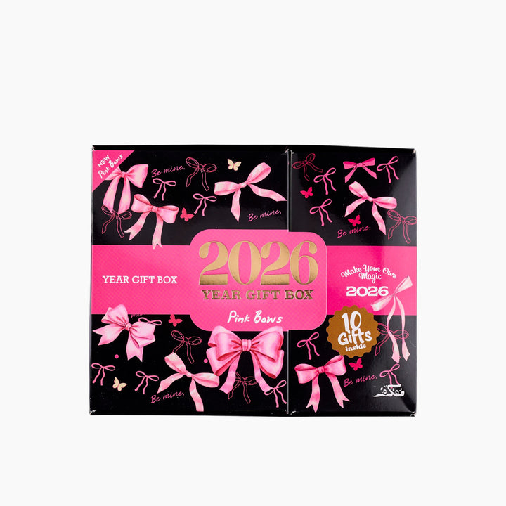 Pink Bows Agenda Gift Set 2026