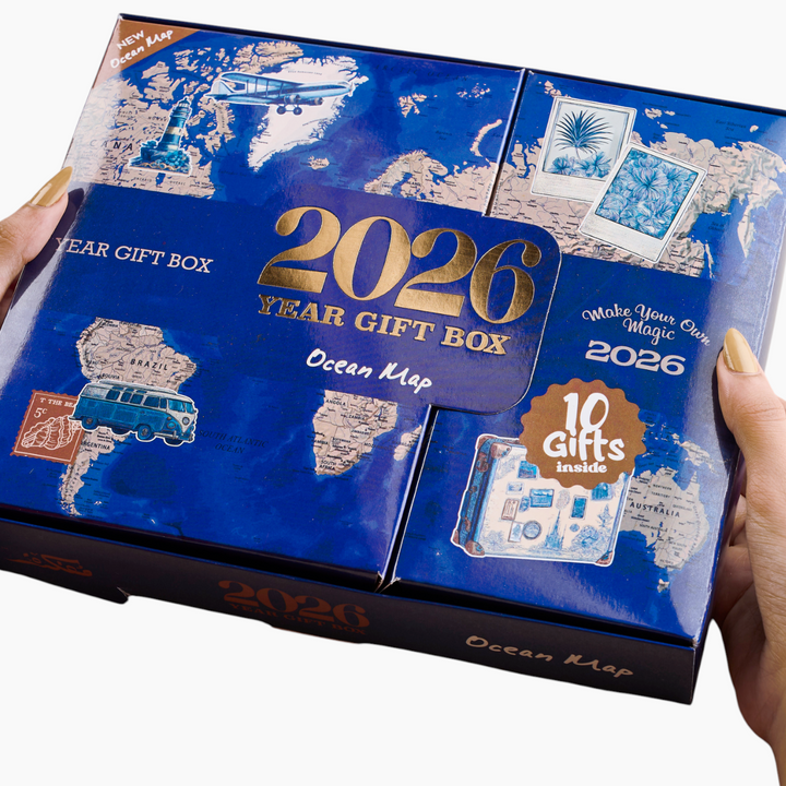 Ocean Map Agenda Gift Set 2026
