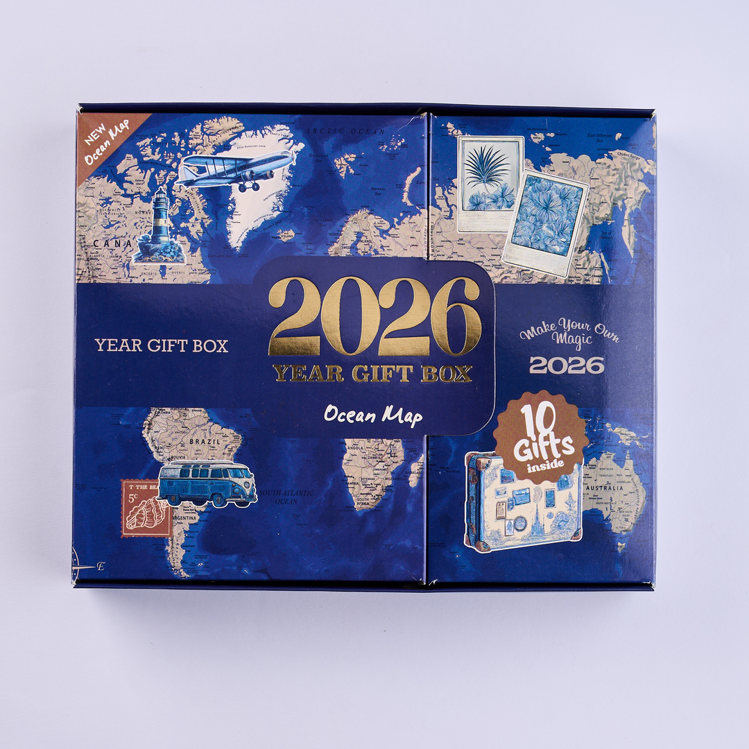 Ocean Map Agenda Gift Set 2026