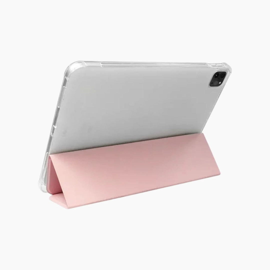 Catchy Jo Leather Shockproof Transparent iPad Case