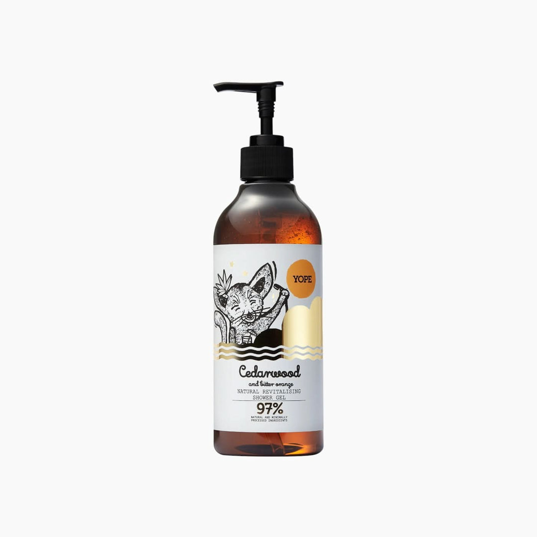 Yope Shower Gel Cedarwood and Bitter Orange