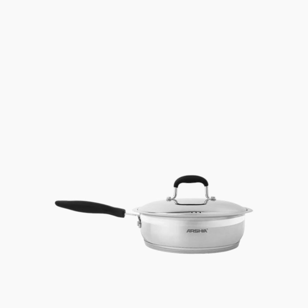 Arshia Stainless Steel Fry Pan - HUNA