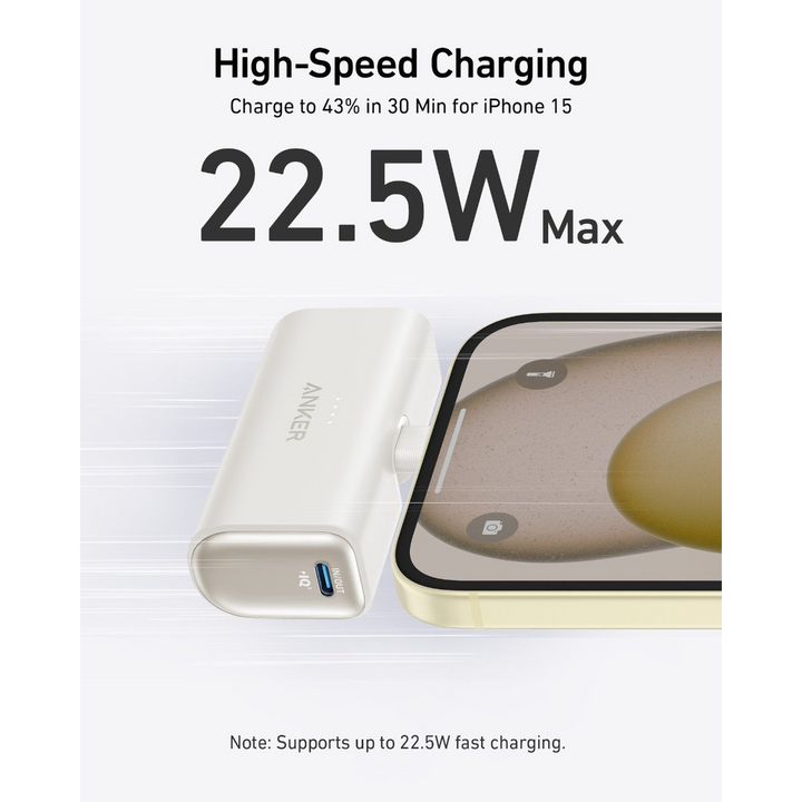 Anker Nano Power Bank  Built-In USB-C Connector