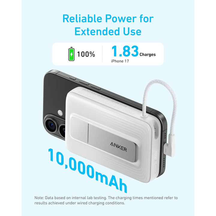 Anker Power Bank Zolo Built-In USB-C Cabl