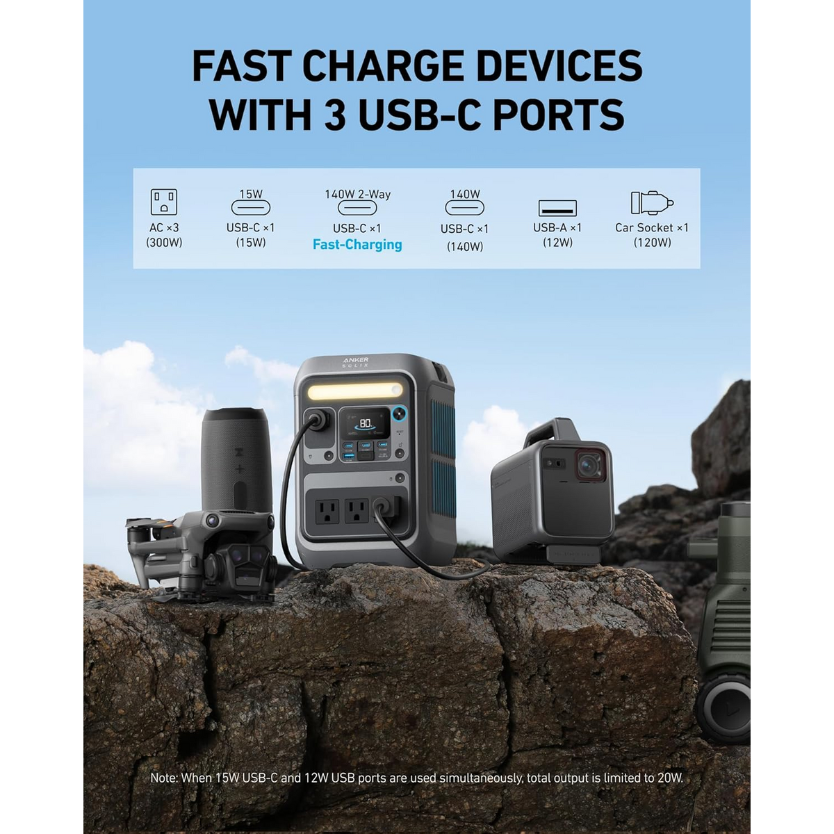 A17222Z1AnkerSOLIXC300PortablePowerStationDarkGray_5_framed - HUNA