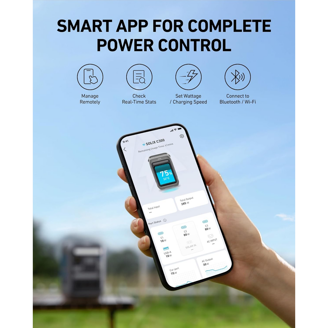 A17222Z1AnkerSOLIXC300PortablePowerStationDarkGray_framed - HUNA