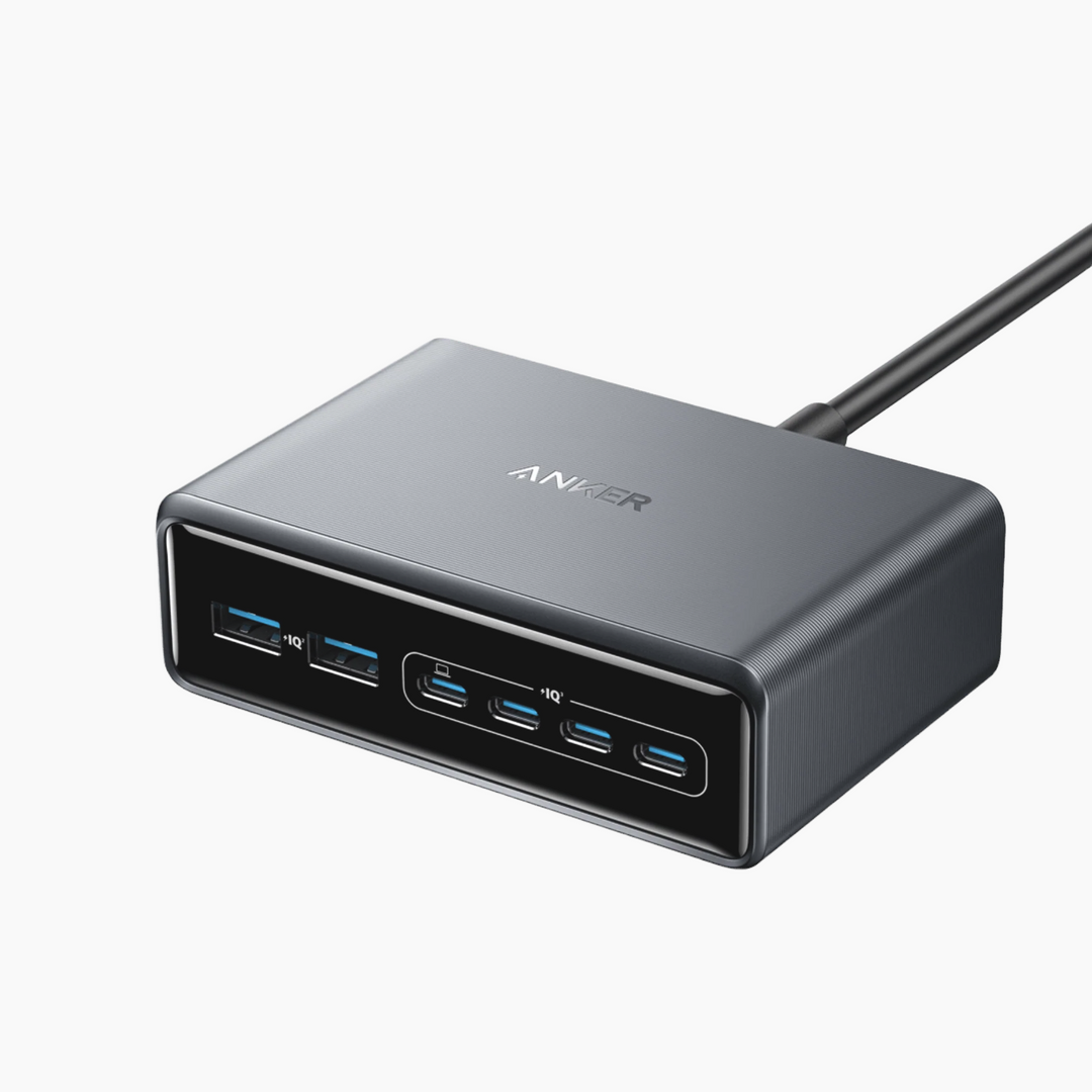 Anker Prime Charger Silver  6 Ports