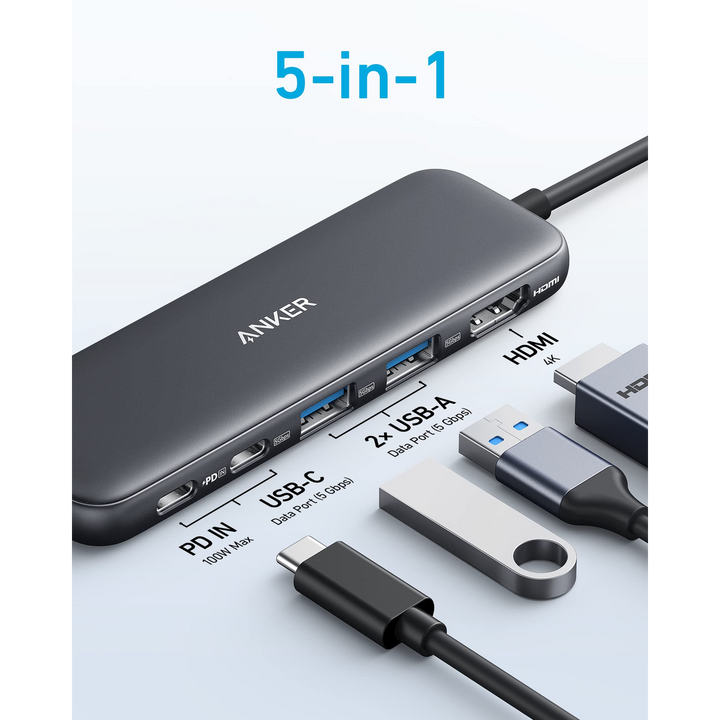 Anker 332 USB-C Hub (5-in-1)