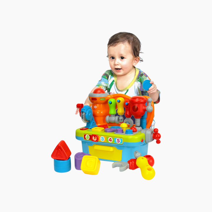 Hola 9-in-1 Multifunctional Workbench Toy