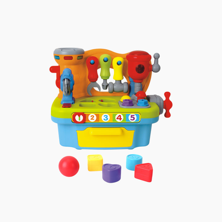 Hola 9-in-1 Multifunctional Workbench Toy