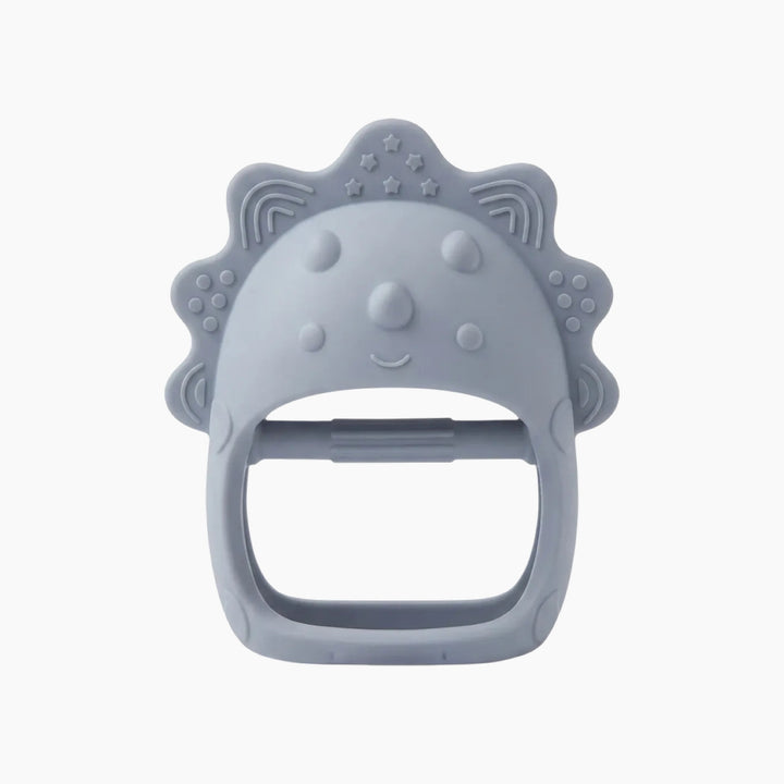 Ababy Silicone Dino Hand Grip Teether Easy Hold Textured Teething Toy 4 Months Plus
