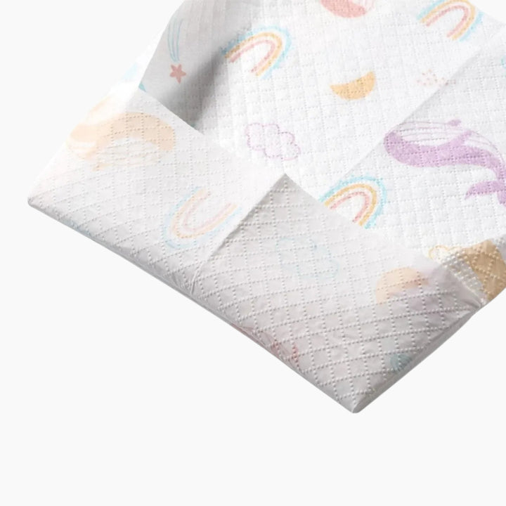 Ababy Disposable Baby Bibs Individually Packed Protective Backing And Food Pocket 20 Pieces