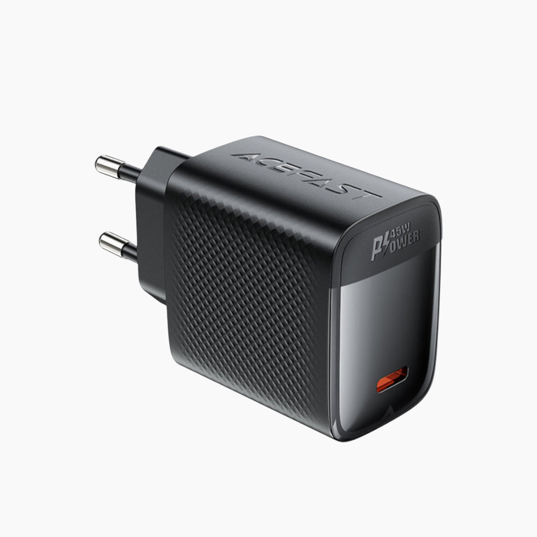 ACEFAST A112 45W USB-C fast charger adapter with EU plug