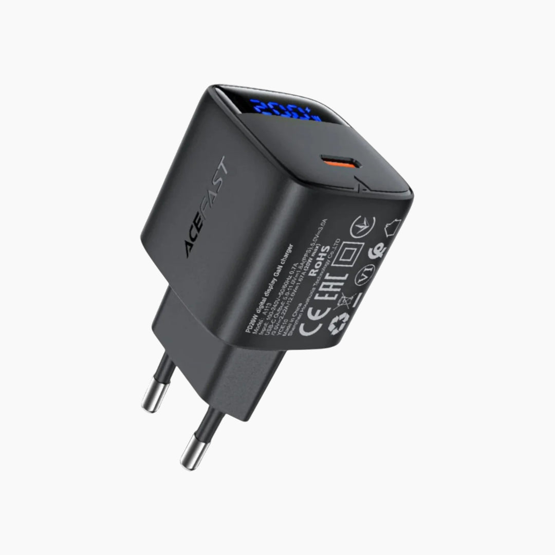 ACEFAST A113 20W EU wall charger with GaN PD technology