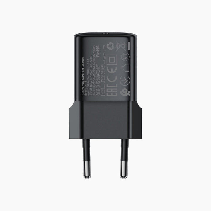 ACEFAST A118 30W GaN PD fast charge wall charger with EU plug